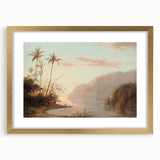 A Creek in St. Thomas - Tropical Landscape by Camille Pissarro