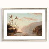 A Creek in St. Thomas - Tropical Landscape by Camille Pissarro