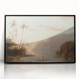 A Creek in St. Thomas - Tropical Landscape by Camille Pissarro