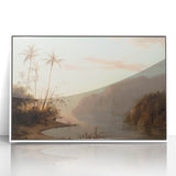 A Creek in St. Thomas - Tropical Landscape by Camille Pissarro