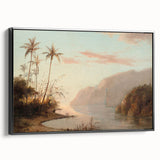 A Creek in St. Thomas - Tropical Landscape by Camille Pissarro