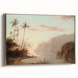 A Creek in St. Thomas - Tropical Landscape by Camille Pissarro