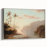 A Creek in St. Thomas - Tropical Landscape by Camille Pissarro