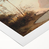 A Creek in St. Thomas - Tropical Landscape by Camille Pissarro