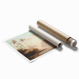 A Creek in St. Thomas - Tropical Landscape by Camille Pissarro