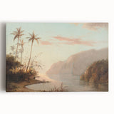 A Creek in St. Thomas - Tropical Landscape by Camille Pissarro