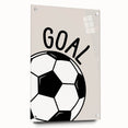 Soccer Goal - Boys Room Wall Art Kids Wall Art Prints
