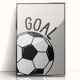 Soccer Goal - Boys Room Wall Art Kids Wall Art Prints