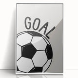 Soccer Goal - Boys Room Wall Art Kids Wall Art Prints