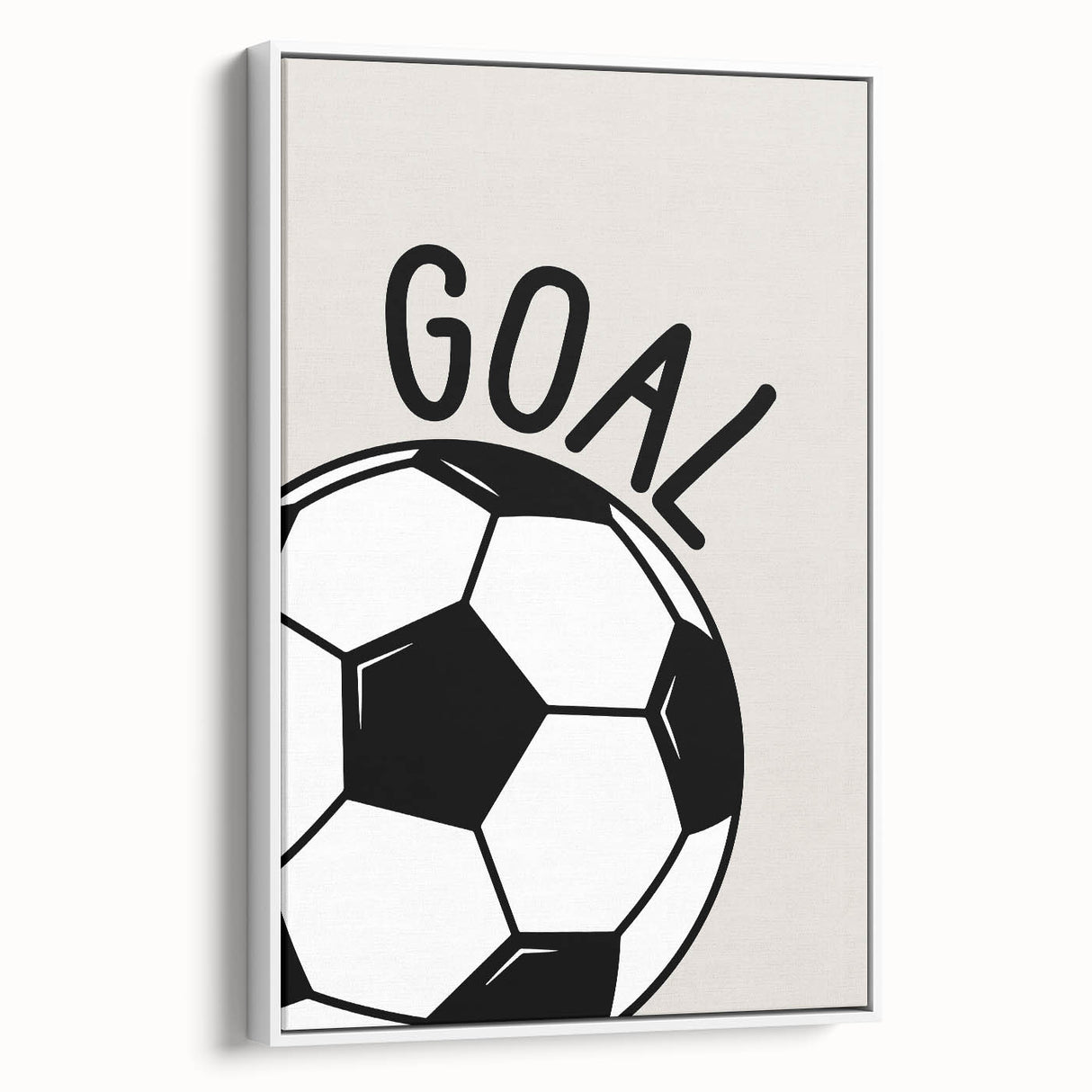 Soccer Goal - Boys Room Wall Art Kids Wall Art Prints