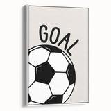 Soccer Goal - Boys Room Wall Art Kids Wall Art Prints