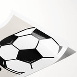 Soccer Goal - Boys Room Wall Art Kids Wall Art Prints