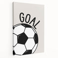 Soccer Goal - Boys Room Wall Art Kids Wall Art Prints