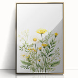Botanical Girls Room Wall Art – Floral Nursery Print