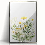 Botanical Girls Room Wall Art – Floral Nursery Print