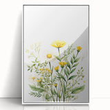 Botanical Girls Room Wall Art – Floral Nursery Print