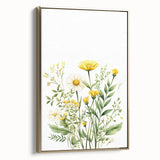 Botanical Girls Room Wall Art – Floral Nursery Print