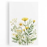 Botanical Girls Room Wall Art – Floral Nursery Print