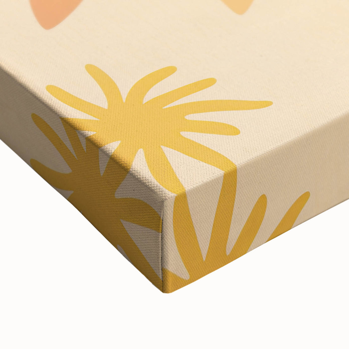 Acrylic Glass Art for Kids Rooms - Smiling Sun Nursery Print