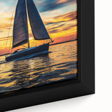 Close-up of a landscape framed canvas showcasing an intricate design with vibrant colors and textures, ideal for enhancing home decor with artistic flair.