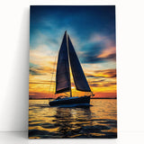 Landscape stretched canvas art showcasing a vibrant abstract design in bold colors, leaning against a neutral wall, perfect for modern home decor.