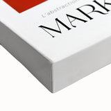 Large art depicting a serene landscape in black and white on stretched canvas, suitable for bedroom wall decor.