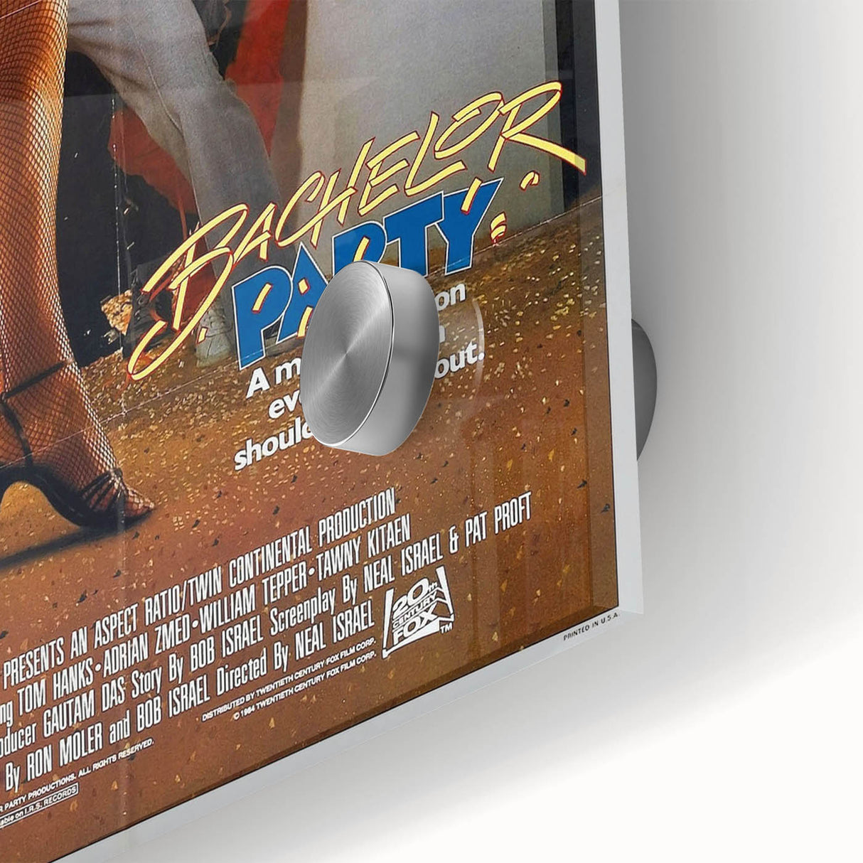 Retro Wall Art – Bachelor Party 1984 Vintage Poster