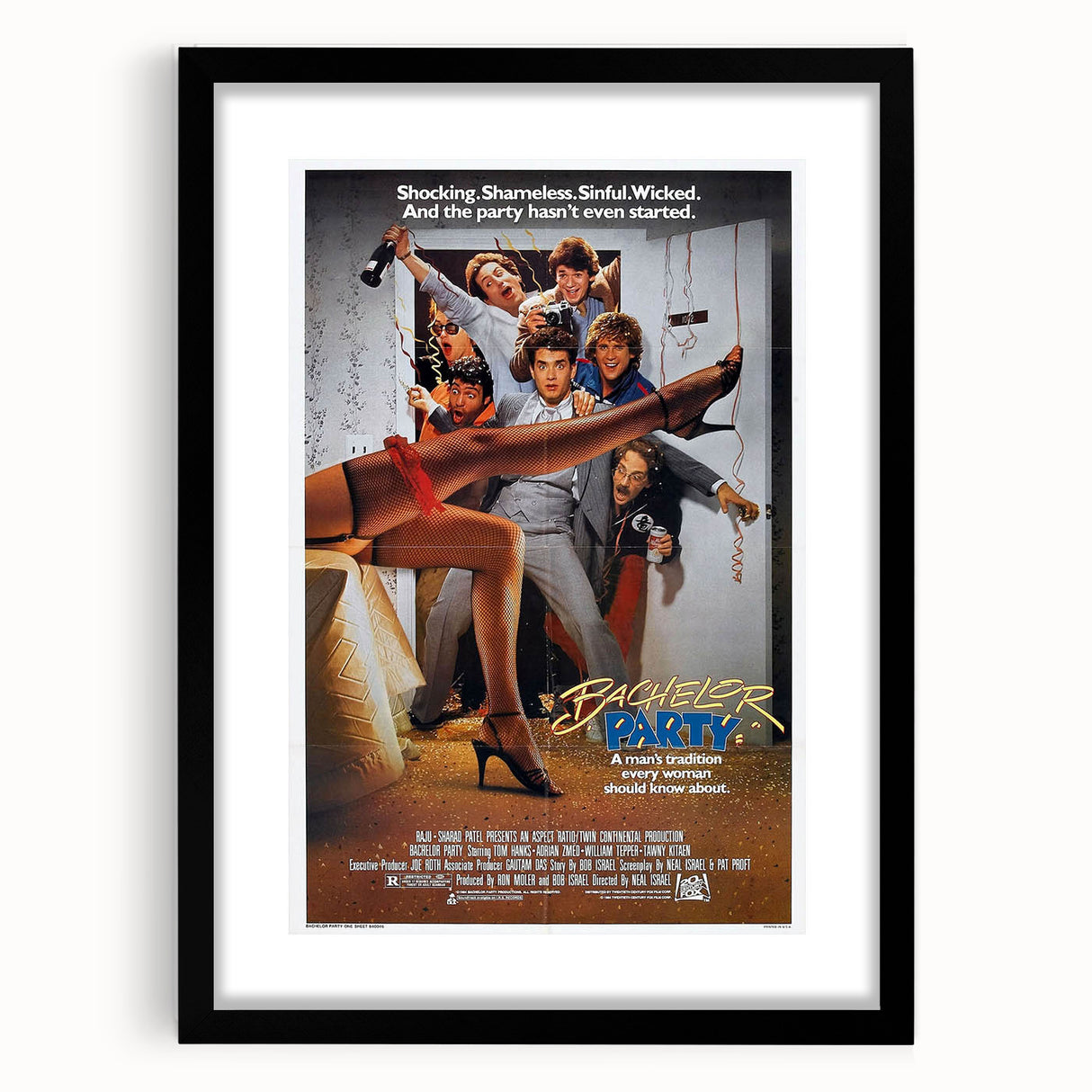 Retro Wall Art – Bachelor Party 1984 Vintage Poster