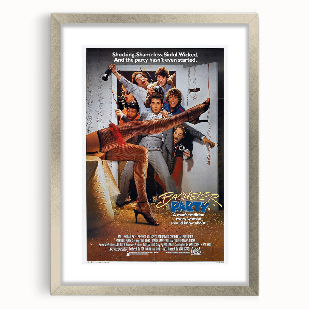 Retro Wall Art – Bachelor Party 1984 Vintage Poster