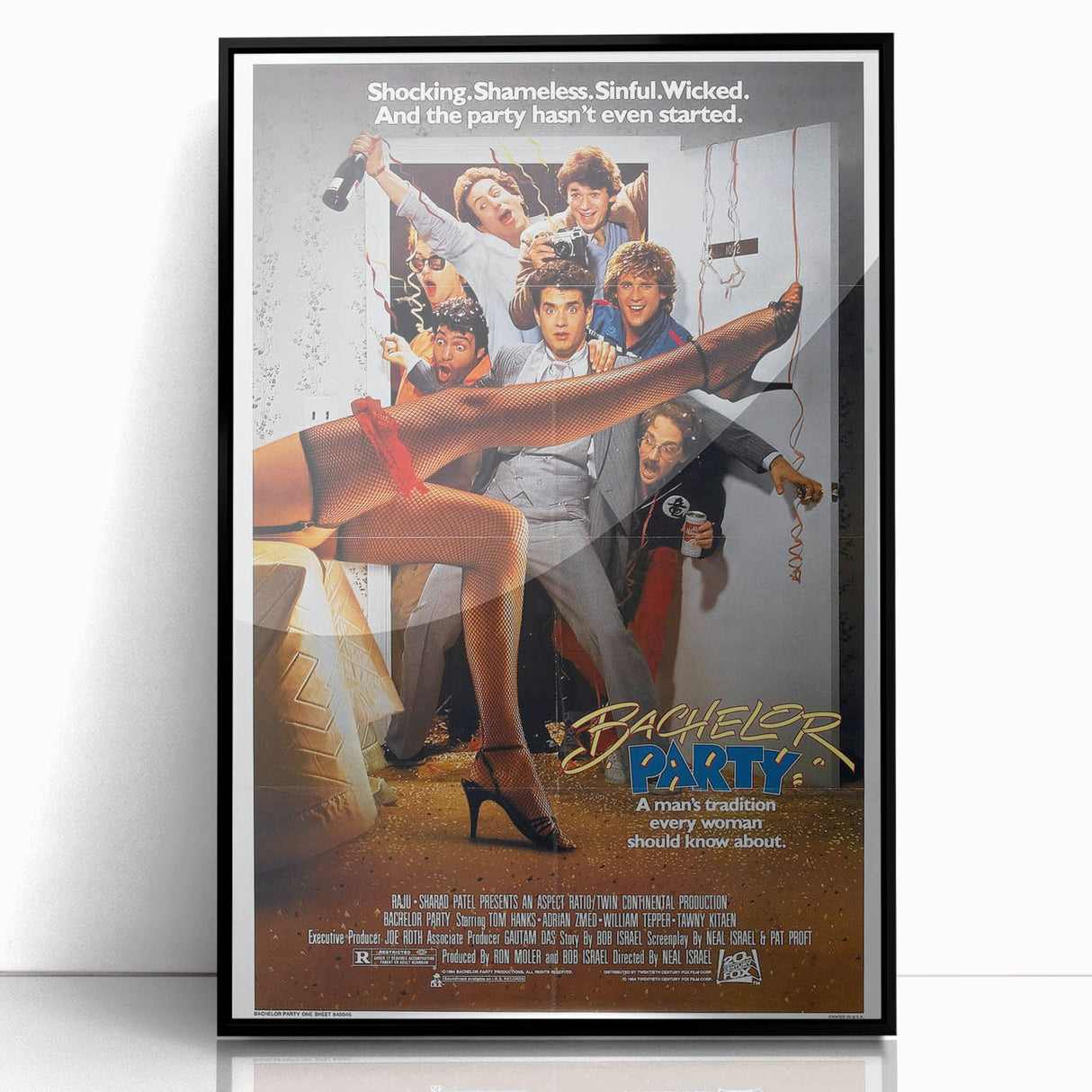 Retro Wall Art – Bachelor Party 1984 Vintage Poster