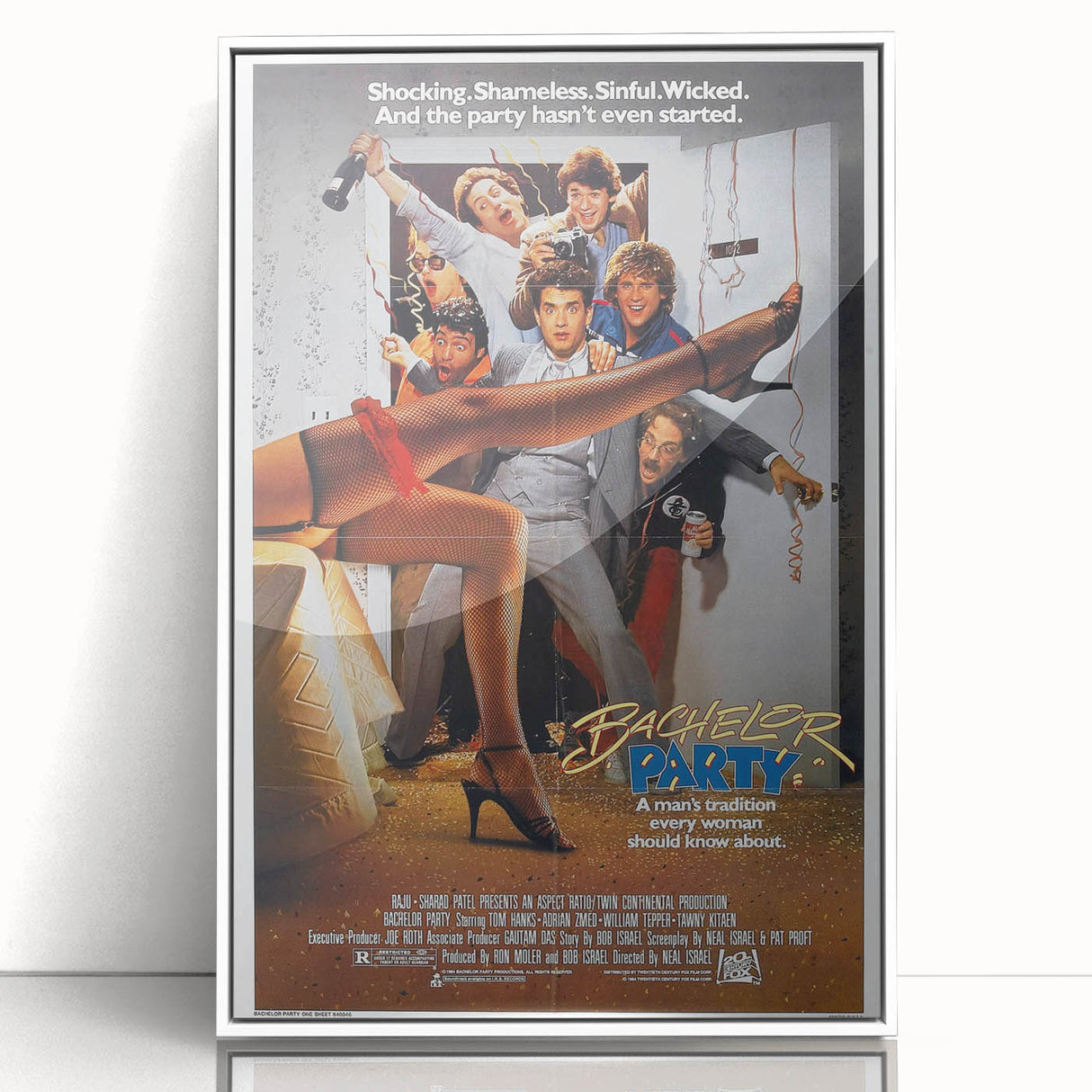 Retro Wall Art – Bachelor Party 1984 Vintage Poster