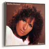 Retro Wall Art – Barbra Streisand Memories Album Canvas Print