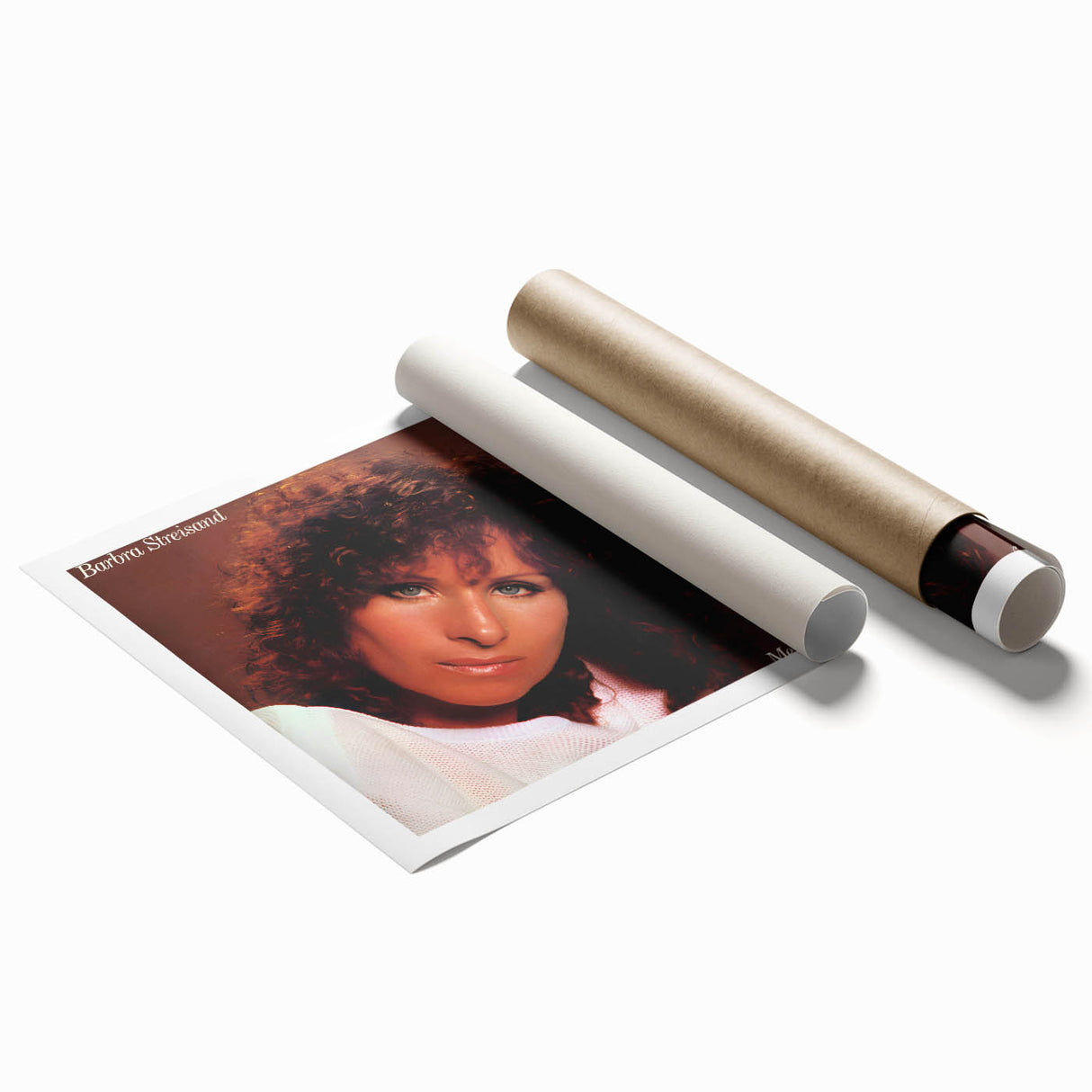 Retro Wall Art – Barbra Streisand Memories Album Canvas Print