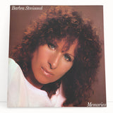 Retro Wall Art – Barbra Streisand Memories Album Canvas Print