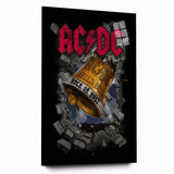 AC/DC Hell's Bell Retro Wall Art – Vintage Rock Poster Print