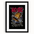 AC/DC Hell's Bell Retro Wall Art – Vintage Rock Poster Print