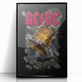 AC/DC Hell's Bell Retro Wall Art – Vintage Rock Poster Print