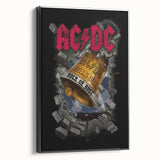 AC/DC Hell's Bell Retro Wall Art – Vintage Rock Poster Print