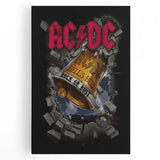 AC/DC Hell's Bell Retro Wall Art – Vintage Rock Poster Print