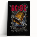 AC/DC Hell's Bell Retro Wall Art – Vintage Rock Poster Print