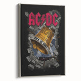 AC/DC Hell's Bell Retro Wall Art – Vintage Rock Poster Print