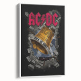 AC/DC Hell's Bell Retro Wall Art – Vintage Rock Poster Print