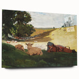 Realism Art Print – Warm Afternoon by Winslow Homer | Serene Pastoral Scene