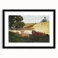 Realism Art Print – Warm Afternoon by Winslow Homer | Serene Pastoral Scene