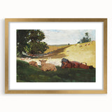 Realism Art Print – Warm Afternoon by Winslow Homer | Serene Pastoral Scene