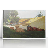 Realism Art Print – Warm Afternoon by Winslow Homer | Serene Pastoral Scene