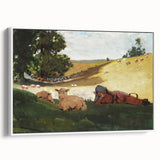 Realism Art Print – Warm Afternoon by Winslow Homer | Serene Pastoral Scene