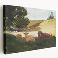 Realism Art Print – Warm Afternoon by Winslow Homer | Serene Pastoral Scene