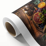 Rustic Fruit Feast - Kitchen Wall Art for a Warm Culinary Space