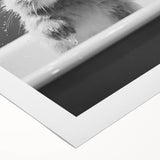 Bathroom Framed Art - Charming Bunny in Bathtub